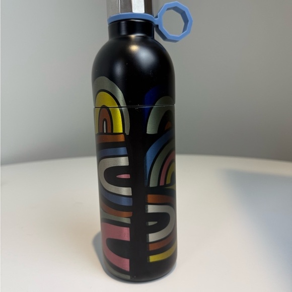 Starbucks 20 Oz Water Bottle Navy Blue Line Art Hook Stainless Steel Rainbow - Picture 5 of 7
